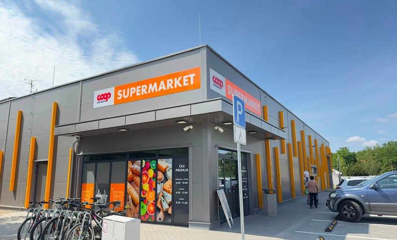 PREDAJŇA COOP JEDNOTA V OBCI ČEĽADICE