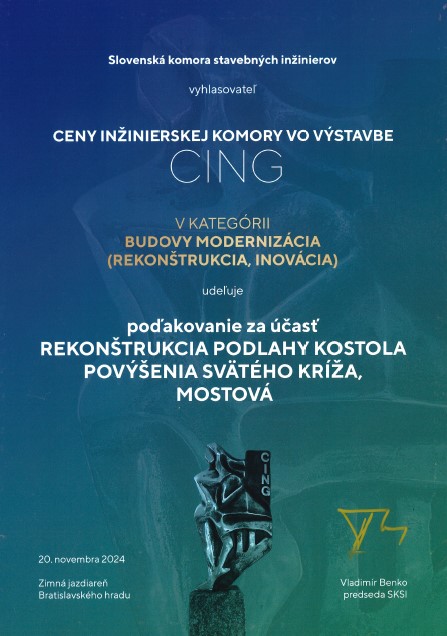 BUDOVY MODERNIZÁCIA (REKONŠTRUKCIA, INOVÁCIA) 